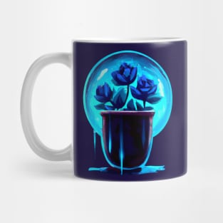 Blue Roses Mug